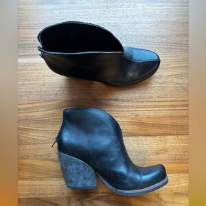 Korks (Kork-ease) size 7 block heel platform bootie
